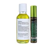 BERGAMOTA Oil Hair Care Bergamot oil ideal for hair, beard and mustache, 4.05oz + BERGAMOT OIL BLACK Waterproof Mascara, Strengthening 13g (4% silicon 1% pantenol) Mascara For eyelashes PESTANAS - Image 3