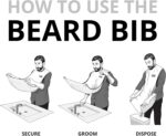 BEARD KING Beard Bib Apron - As Seen on Shark Tank – Gifts for Him, Stocking Stuffers for Men, Mens Gift - Image 4