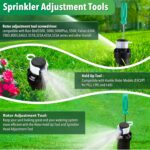 Sprinkler Head Tool Compatible with Rain Bird, 3 Pcs Hold Up Tools and Sprinkler Spray Head Rotor Adjustment Tool, Rotor Sprinkler Tools for Lawn Irrigation Sprinkler System Repair - Image 3