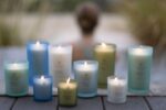 Chesapeake Bay Balance + Harmony Scented Candle Water Lily Pear Fragrance 50 Hours Burn Time Warm & Decorative Soy Wax Blend - Image 3