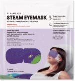 Steam Eye Mask for Dry Eyes and Puffiness, Fast Relief Disposable Self Heating Masks, Stocking Stuffers, 6 Pack - Image 3