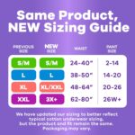Always Discreet Adult Diapers for Women, Incontinence Underwear, Postpartum Essentials, Disposable Briefs, Max Absorbency, Bladder Leak Protection, Large, 28ct - Image 3