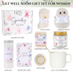 Get Well Soon Gifts Baskets for Women Self Care Gifts, Spa Care Package After Surgery Gifts for Women,Inspirational Sympathy & Thinking Of You Gift for Women,Her,Friends,Mom,Sister - Image 3