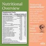 Noor Vitamins Energy+ Multivitamin; Halal Vitamin for Energy Production & Immunity, 26 Vitamins & Minerals, Black Seed, Dates, Honey, for Men & Women. Gelatin Free, 2 Month Supply - Image 3