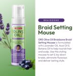 ORS Olive Oil Braidzone Braid Setting Mousse with Lavender, Acai & Batana Oil 7 Ounces - Image 4