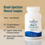 Nordic Naturals Multi Minerals, Unflavored - 90 Capsules - 11 Essential Minerals - Optimal Health & Wellness - Certified Vegan - Non-GMO - 30 Servings - Image 4