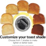 Hamilton Beach Long-Slot Toaster, 2 Slice Capacity, Slim Design, Stainless Steel, R22999 (Renewed) - Image 4