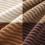 MIULEE Boho Farmhouse Throw Pillow Covers 18x18 Inch Set of 4 Rustic Mordern Neutral Cushion Covers Soft Corduroy Nordic Home Decor for Couch Bed Sofa Living Room Brown - Image 4