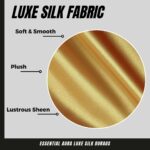 2 Pieces Luxury Silky Durag for All Hair Types, Men & Women Satin Premium Durag (Black & Gold, One Size) - Image 5