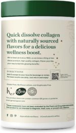 Great Lakes Wellness Collagen Peptides Powder for Skin, Hair, Nails, Joints & Digestion - Vanilla Flavored - Quick Dissolve Hydrolyzed, Non-GMO, Kosher - 10 oz - Image 3