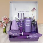Gardening Gifts for Women, Garden Tool Set, Heavy Duty Gardening Hand Tools with Garden Tool Bag, Purple - Image 3