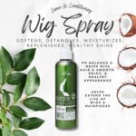 AllDay Locks Synthetic Wig Spray - Refreshing Leave-In Conditioner for Synthetic Hair, Detangler & Cleanser Spray for Wigs, for Women and Men, Nourishes & Softens Fibers - 8 oz Bottle - Image 4