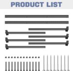 WALMANN Heavy Duty Wall Mounted Kayak Storage Rack for Garage, Adjustable Kayak Hangers for Wall, Holds Up to 220 lbs - Image 7