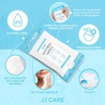 JJ CARE Body Wipes for Adults Bathing - Pack of 25 Shower Wipes For Adults Rinse Free, 200 Count Disposable No Rinse Disposable Washcloths, Waterless Body Wash for Elderly - Image 7