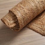 Hausattire Hand Woven Jute Braided Rug, 2'x3' – Natural, Reversible Boho Entry Area Rugs for Kitchen, Living Room I Farmhouse Indoor Outdoor Decorative Floor Rug, 24x36 Inches - Image 6