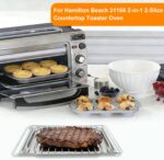 Replacement Tray for Hamilton Beach 2 Slice 31156 2 in 1 Toaster Oven, 12.6×9 IN Food Grade Stainless Steel Food Grade Toaster Oven Accessories Replacement Parts Wire Rack, Dishwasher Safe - Image 4