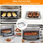 Replacement Tray for Hamilton Beach 2 Slice 31156 2 in 1 Toaster Oven, 12.6×9 IN Food Grade Stainless Steel Food Grade Toaster Oven Accessories Replacement Parts Wire Rack, Dishwasher Safe - Image 5