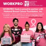 WORKPRO Aluminum Garden Tool Set, 4PCS Heavy Duty Gardening Tools with Box Include Trowel, Rake, Pruner, Gloves, Pink, Garden Gifts-Pink Ribbon - Image 6