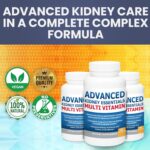 Advanced Kidney Essentials Multivitamin. Kidney Support Supplement for Complete Kidney Health. Kidney Health Supplement with Renal Vitamins 90 Caps - Image 4