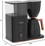 Café Specialty Drip Coffee Maker | 10-Cup Insulated Thermal Carafe | WiFi Enabled Voice-to-Brew Technology | Smart Home Kitchen Essentials | SCA Certified, Barista-Quality Brew | Matte Black - Image 3