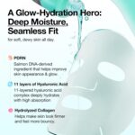 Anua PDRN Hyaluronic Acid Capsule 100 Serum Mask, Hydrating Face Mask for Glass Skin, Dewy Glow and Firm Looking Skin, Salmon DNA PDRN and Collagen, Korean Skin Care(10EA) - Image 4