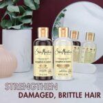SheaMoisture Travel Essentials, Jamaican Black Castor Oil Strengthen & Restore Shampoo and Leave-in Conditioner Set, 3.2 Oz Each - Image 4