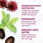 SheaMoisture Travel Essentials, Jamaican Black Castor Oil Strengthen & Restore Shampoo and Leave-in Conditioner Set, 3.2 Oz Each - Image 5