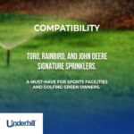 Underhill SuperKey XL Golf Sprinklers Tool, Irrigation System Plumbing Tools for Sprinkler Valves, Multi-Purpose, A-SKTRB, One Size, Black - Image 4