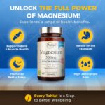Nature's Potent Magnesium Supplements | Magnesium Citrate & Magnesium Oxide 500mg | Vegan Magnesium Supplement for Women & Men | USA Made Magnesium for Sleep Support - 60 Veggie Capsules - Image 3