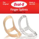 3-Point Products Oval-8 Finger Splint, Support and Protection for Arthritis, Trigger Finger or Thumb, and Other Finger Conditions, Size 3, (Pack of 1) available in Beige or Clear - Image 2