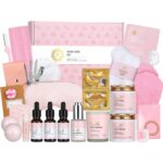30pcs Mothers Day Gift, Rose Facial Skin Care Set for Women, Gifts for Women, Spa Gifts Basket Set, Face Cream, Serum, Shower Accessories, Bath and Body & Facial Kit, Birthday, Christmas, Valentine's - Image 2