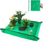 39.5" X 31.5" Large Repotting Mat for Indoor Plants Transplanting and Dirt Control Portable Potting Tray Plant Gifts for Plant Lovers Gardening Gifts for Women & Men - Image 2