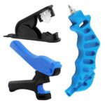 3PCS Drip Irrigation Tubing Hole Punch Cutter Tool Set, 2-in-One Drip Irrigation Hole Punch Drip Tube Hole Punch Fitting Insertion Tool Irrigation Sprinkler Hose Cutter For PE Pipe 16 20mm - Image 2