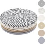 8 Inch Trivets for Hot Dishes, Hot Pots and Pans, Thick Heat Resistant Large Coaster for Kitchen, Hot Pads, Kitchen Essentials, Kitchen Decor for Table & Countertop, 6 Pcs - Image 2