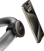 A2C Gym Fitness Phone Mount for MagSafe - 17 N54 Strong Magnets Stable and Secure Phone Mount with Adjustable Strap, 3-in-1 Mount for Gym Equipment, Stroller, Treadmill, Peloton Exercise Bikes - Image 2