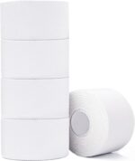ADMITRY Athletic Tape,5 Pack White Sports Tape,Very Strong No Sticky Residue Wrist Ankle Tape for Gymnastics Boxing Lacrosse Climbing Hockey Bat - Image 2