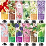 ANKOOY 12 Pack Hand Cream for Dry Cracked Hands,Mothers Day Gifts,Teacher Appreciation Gifts,Nurse Appreciation Gifts,Natural Hand Lotion Travel Size,Mini Lotion Thank you Gifts for Nurse Teacher - Image 2