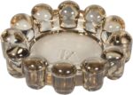 Alice Lane Original Bubble Candle Dish – Chic Smoky Glass Candle Dish for Home Decor – Decorative Modern Candle Holder for Small Candles & Diffusers - Image 2