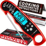 Alpha Grillers Meat Thermometer Digital – Instant Read Food Thermometer for Cooking & Grilling – Professional Kitchen Fathers Day Gift for Dad Men Him Husband - Image 2