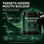 Anti-Bad Breath Herbal Gel Supplement - Body & Breath Odor Control from The Inside – Internal Deodorant, Natural Herbal Deodorant Gel with Parsley and Chlorophyll, Full Body Deodorizer (1) - Image 2