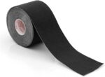 Athletic Recovery Elastic Tape Kinesiology Tape Kneepad Muscle Pain Relief Knee Pads for Gym Fitness Bandage (3.8cm X 5m, 2.5cm X 5m, 5cm X 5m) (Color : Black, Size : 2.5cm x 5m) - Image 2