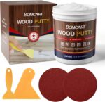 BONCART Wood Filler,Wood Putty,Wood Filler Paintable,Wood Repair Putty Stainable,9.87 Ounce White Wood Filler,Wood Furniture Repair kit,Quickly Repair Any Broken and defective Wooden Furniture - Image 2