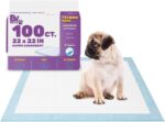 BV Puppy Pads Leak-Proof 100 Count 22"x 22" - Absorbent Pee Pads for Dogs with 6-Layer Design, Rapid Dry Sheet & Built-in Attractant - Dog Pad with Odor Control, Perfect for Puppies & Senior Dogs - Image 2