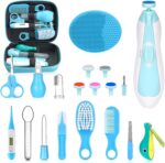 Baby Healthcare and Grooming Kit, Portable Baby Safety Care Set, Baby Essentials kit for Newborn (Blue 20 in 1) - Image 2