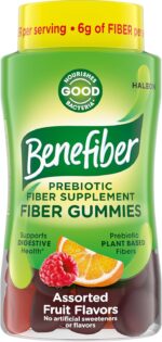 Benefiber Prebiotic GLP-1 Friendly Fiber Supplement Gummies for Digestive Health, Assorted Fruit Flavor - 81 Count - Image 2