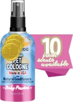 Bodhi Dog Premium Dog Cologne - Deodorizing Dog Perfume & Conditioner for Dogs & Cats - Natural Long Lasting Spray - Keeps Pets Fresh All Day - Gentle & Safe Formula, Made in USA (Baby Powder 4 Fl Oz) - Image 2