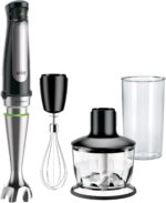 Braun MultiQuick 7 3-in-1 Immersion Blender with Food Processor – Powerful Handheld Electric Stick - Emulsifier for Chopping, Beating & Whisking - Ideal for Soup, Puree, Smoothies & More - Image 2