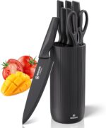 Brewin Knife Set, Kitchen Knife Set, Knives Set for Kitchen, Universal Knife Block, Utility Knife Block Set, New Home Essentials, Apartment Essentials, Dishwasher Safe - Image 2