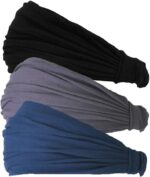 CHARM Headband for Men, Japanese Style Bandana Head Bands for Women and Men, Stretch Hair Band for Sports & Daily Wear by Casualbox - Image 2
