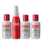 CHI Infra The Essentials Kit, Includes Infra Shampoo, 44 Iron Guard, Treatment & Silk Infusion, Sulfate, Paraben, & Cruelty-Free, 2 Oz (4 Products) - Image 2